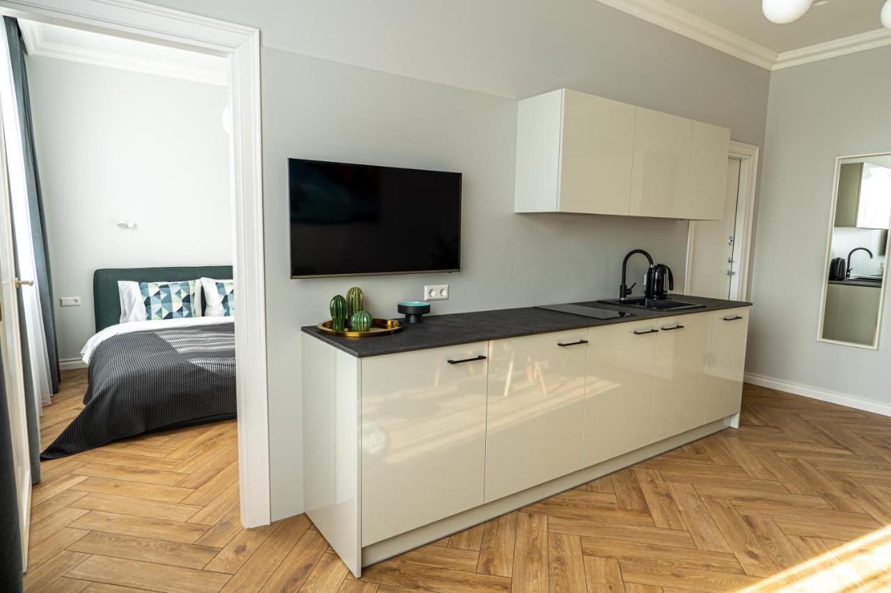 Wonderful Apartment In The Heart Of Kaunas Center Buitenkant foto