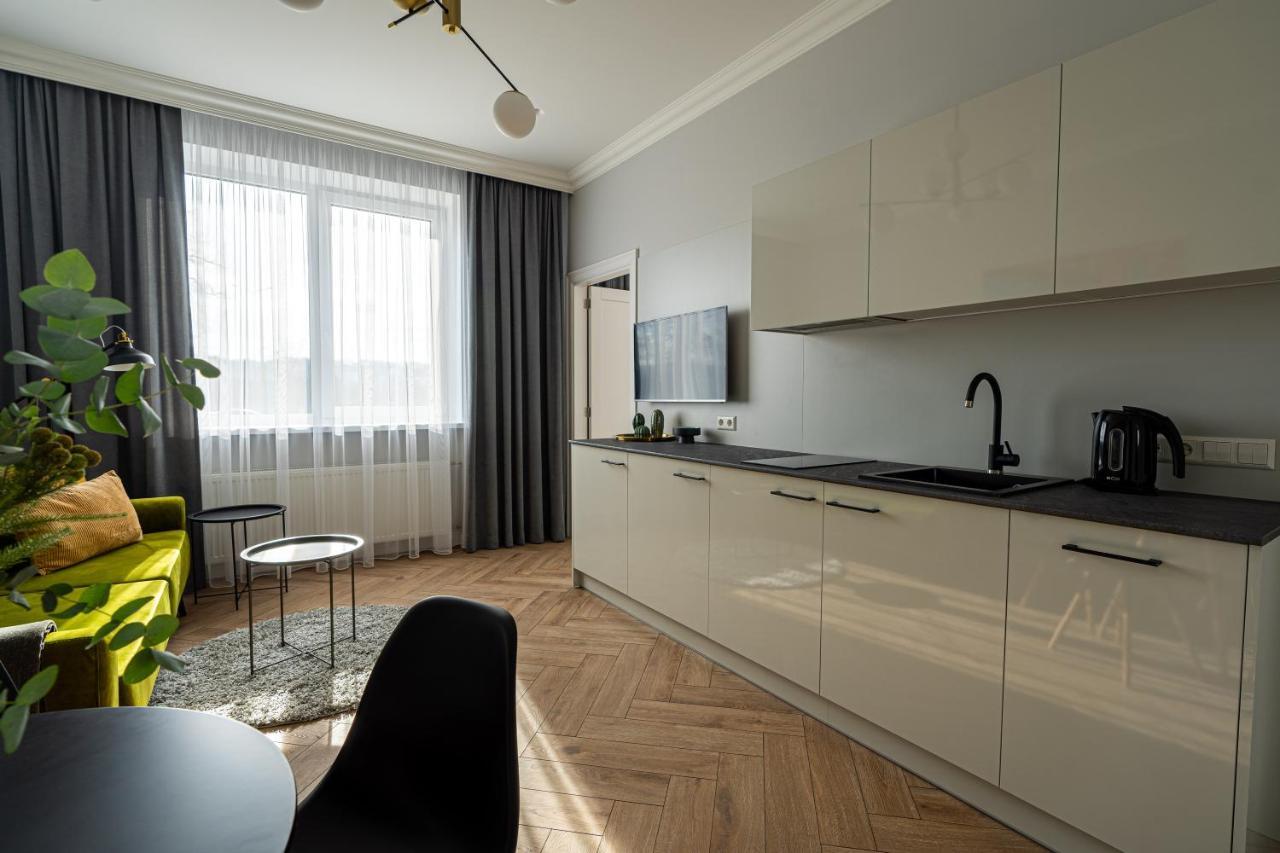 Wonderful Apartment In The Heart Of Kaunas Center Buitenkant foto