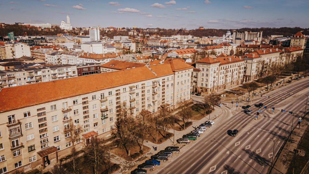 Wonderful Apartment In The Heart Of Kaunas Center Buitenkant foto